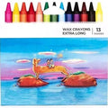Camel Wax Crayons Extra Long 13 Shades.