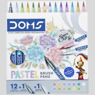 DOMS Pastel Brush Pen Set of 14