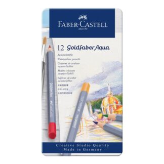 FABER CASTELL GOLDFABER AQUA COLOUR PENCIL W/S SET OF 12