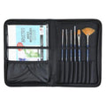Brustro Artists Watercolour Travel Brush Set B with watercolour paper