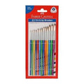 Faber-Castell 13 Round Tri-Grip Brushes Synthetic Hair