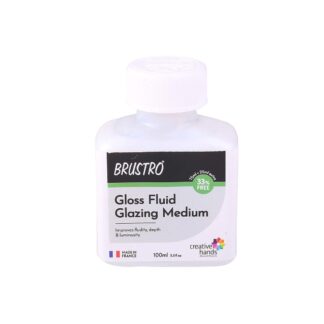 Brustro Professional Gloss Fluid Glazing Medium 100ml (75ml + 25ml Free)