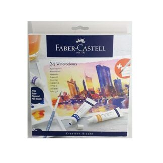Faber-Castell Creative Studio Watercolours 9 ml Set of 24