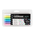 Tombow Fudenosuke Brush Pens Pastel Set of 6