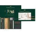 Faber-Castell Pitt Monochrome Set Tin of 33
