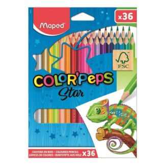 Maped Color'Peps Color Pencil Set - Pack of 36