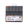 BRUSTRO Colour Brush Pens Set of 12