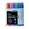 BRUSTRO Coloured Fineliner 12 Shades