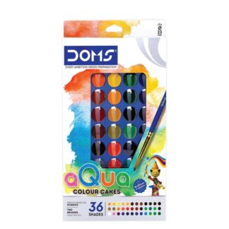 Doms Aqua Colour Cakes 36 shades