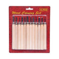 Wood Carving Art Combination Chisel Paring Set of 12