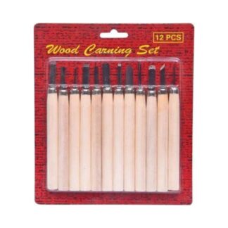 Wood Carving Art Combination Chisel Paring Set of 12