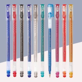 Montex Hy-Speed Sparkle Pens – Multicoloured ( Pack of 12 )