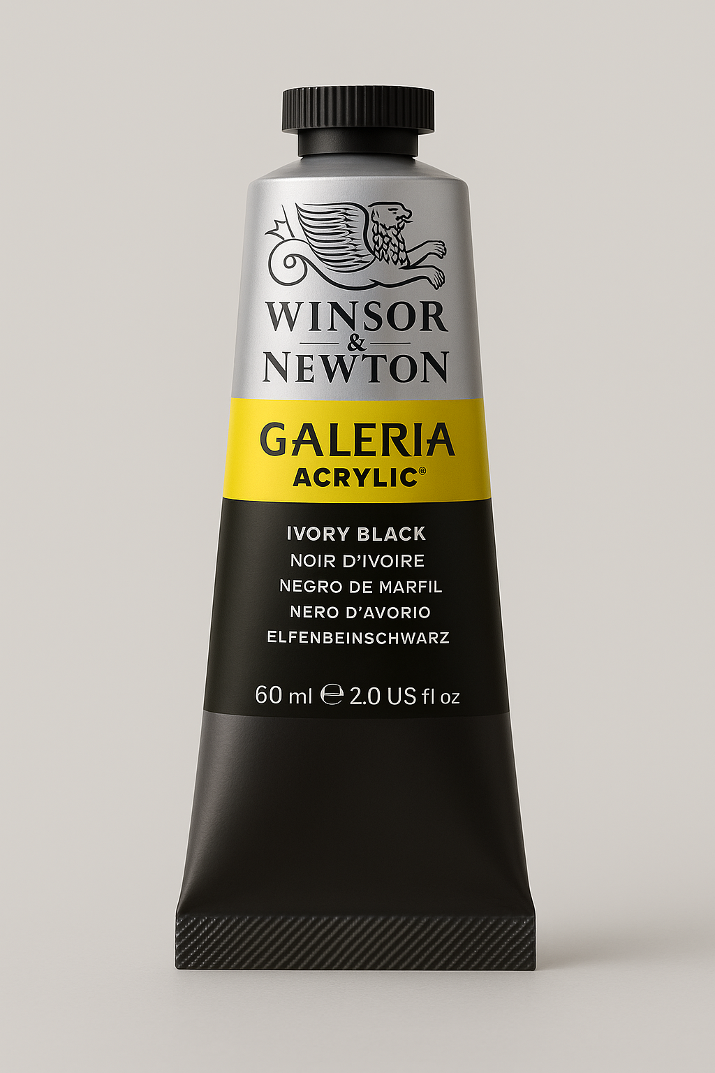 Winsor & Newton Galeria Acrylic Colour - 60ml (Ivory Black)