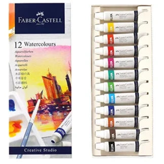 Faber Castell Watercolour Tubes (Set of 12)
