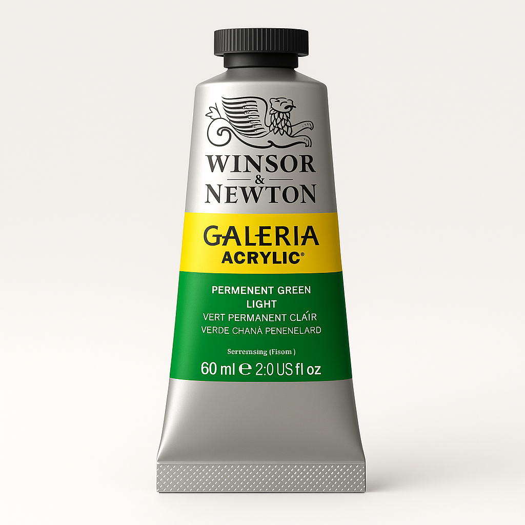 Winsor & Newton Galeria Acrylic Colour - 60ml (Permanent Light Green Verde)