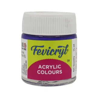 Fevicryl Acrylic Colours - 15ml (Violet Color)