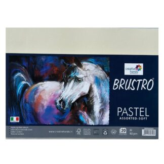 Brustro Pastel Assorted Soft Sheets A4 160 GSM