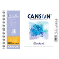 Canson - Montval - Watercolour - Spiral Pad A4-300g/m2