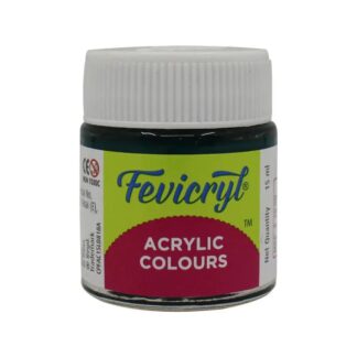 Fevicryl Acrylic Colour - 15ml (Dark Green Color)
