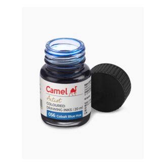 Camel Coloured Drawing Ink ( Cobalt Blue Hue )