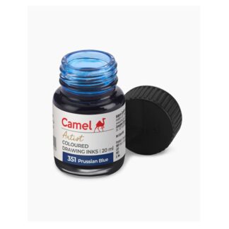 Camel Coloured Drawing Ink ( Prussian Blue )
