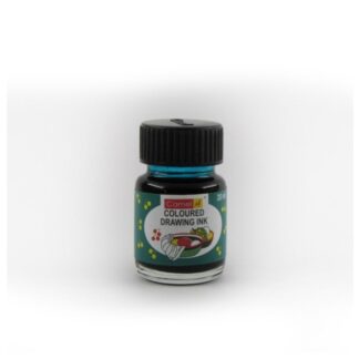 Camlin Coloured Drawing Ink 20ml - Viridian Hue (453)