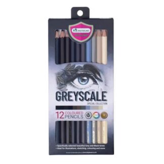 Master art Gray Scale Special Collection Set of 12