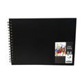 BRUSTRO Artists Sketch Book Wiro Bound Landscape A4 160GSM