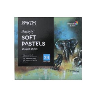 BRUSTRO Artists' Soft Pastels Set of 24