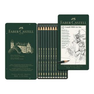 Faber-Castell Castell 9000 Pencil Set-Pack Of 12