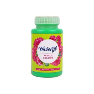 Fevicryl Acrylic Colours 100ml (Neon Green 012)