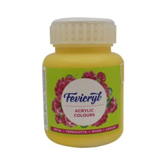 Fevicryl Acrylic Colours 100ml (Chrome Yellow 03)