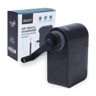 Brustro Manual Art Pencil Sharpener with Long Points