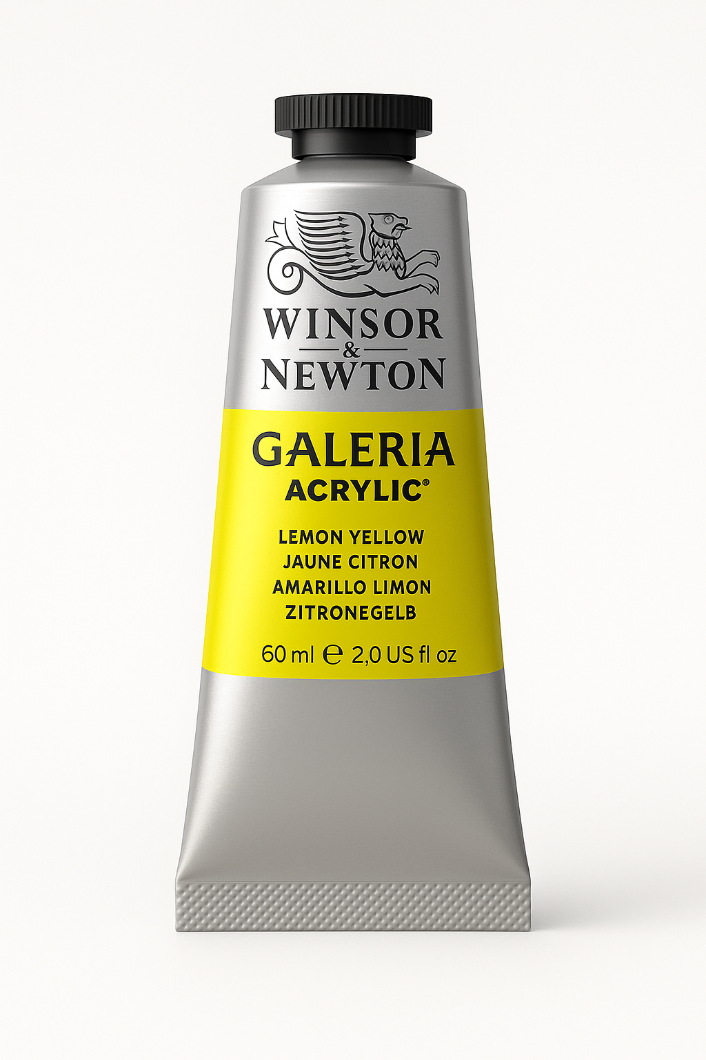 Winsor & Newton Galeria Acrylic Colour – 60ml (Lemon Yellow)