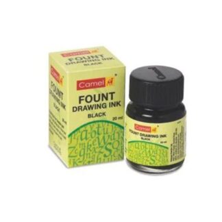 Camel Fount Drawing Ink (black) – 20 ml