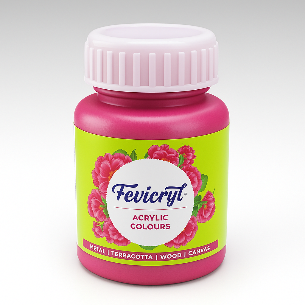 Fevicryl Acrylic Colours 100ml (Megenta)