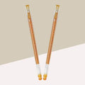 Montex Hy-Speed Grip Gel Pen - Golden (Pack of 2)