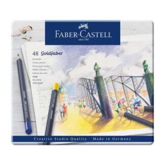 FABER CASTELL GOLDFABER COLOUR PENCIL SET OF 48