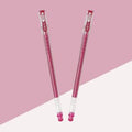 Montex Hy-Speed Grip Gel Pen - Pink (Pack of 2)