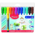 Maped Permanent Marker - Set of 12