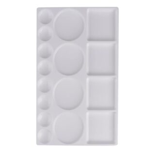 Asint Colour Mixing Painting Palette (11"X6") 16 Section