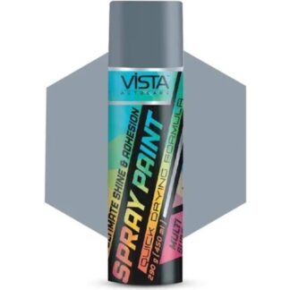 Vista Auto Care Spray Paint Quick Drying Colour : Bright Zinc