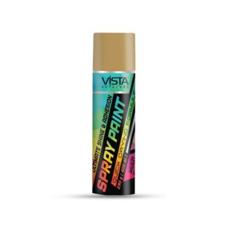Vista Auto Care Spray Paint Quick Drying Colour : Gold