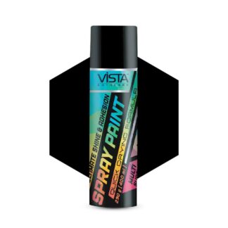 Vista Auto Care Spray Paint Quick : Matte Black